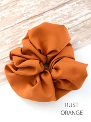 Two and Crew - Soft oversize JUMBO Scrunchies - solid colors Two and Crew