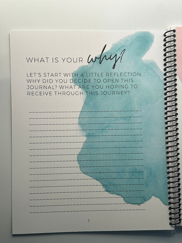 Workbook - the Art of Being + Becoming - A Creative Journal Ink and Splash