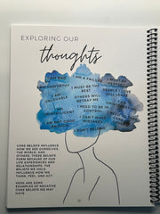 Workbook - the Art of Being + Becoming - A Creative Journal Ink and Splash
