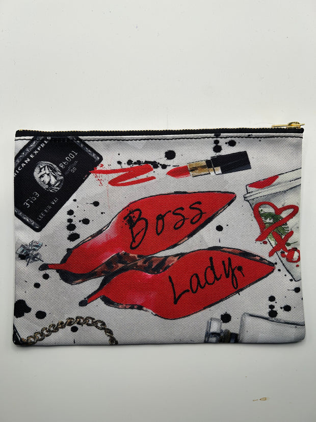 Boss Lady Makeup Bag Suprema Rose