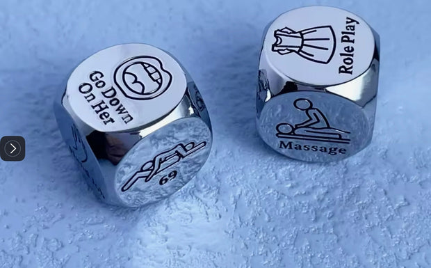 Intimate Encounter Dice: Spice Up Your Night Suprema Rose