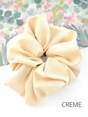 Two and Crew - Soft oversize JUMBO Scrunchies - solid colors Two and Crew