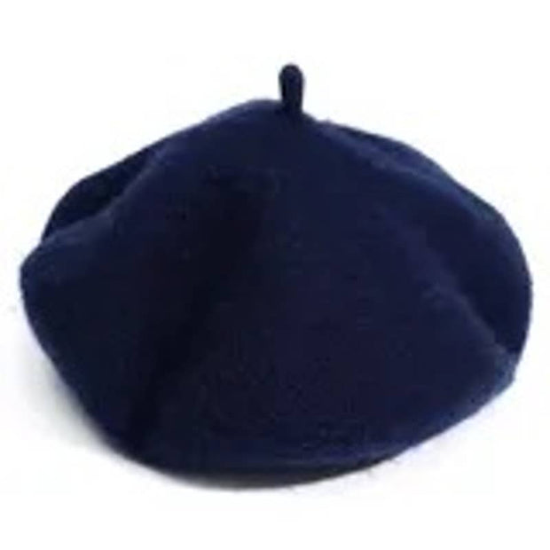 Navy Blue Beret Supremarose